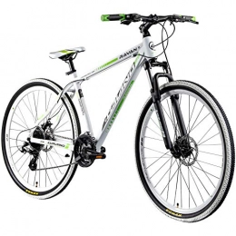 Galano Vélo de montagnes Galano Ravan Vélo de Montagne 29" 24 Vitesses 3 Couleurs, Blanc / Vert, 48 cm