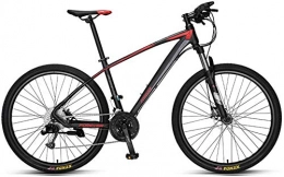 GJZM vélo GJZM Mountain Bikes 33 Speed, 26 inch Tires Hardtail Mountain Bike Dual Disc Brake Mountain Bicycle- 26 inch_Spoke Black
