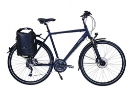 Hawk Vélo de montagnes HAWK Trekking Gent Deluxe Plus Sac de transport Bleu océan 28"