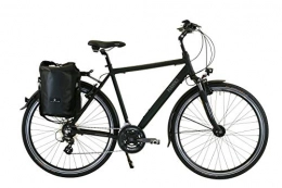 Hawk Vélo de montagnes HAWK Trekking Gent Premium Plus Sac inclus Noir 52 cm