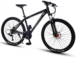 HQQ Vélos de Montagne, 27,5 Pouces Big Wheels Hardtail Mountain Bike, Overdrive Aluminium Cadre Mountain Trail vélo, Hommes Femmes Vélo (Color : Gold, Size : 27 Speed)