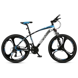 Kays vélo Kays VTT Vélo de Montagne Mountain Bike, 26 « » Pouces Femmes / Hommes VTT Lightweight Vélos 21 / 24 / 27 / 30 Speeds Cadre en Acier Au Carbone Suspension Avant (Color : Blue, Size : 21speed)