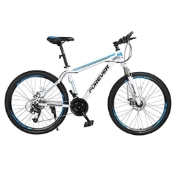 Kays vélo Kays VTT Vélo de Montagne VTT, 26 Pouces en Alliage D'aluminium Vélos Cadre, Double Disque De Frein Et De Suspension Avant, Unisexe (Color : Blue, Size : 30 Speed)