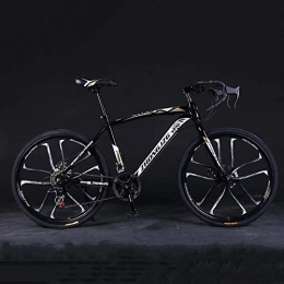 KFDQ vélo KFDQ Vélo Vélo Outdoor Cycling Fitness PortaBle VTT, vélo de route, vélo de queue rigide, vélo de 26 pouces, vélo adulte en acier au carbone, vélo de vitesse 21 / 24 / 27 / 30, vélo coloré, g, 27 vitesses