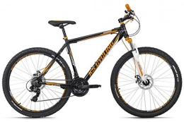 KS Cycling Vélo de montagnes KS Cycling Mixte - VTT Hardtail 27.5" Compound Noir / Orange RH 51cm 27.5"