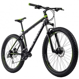 KS Cycling Vélo de montagnes KS Cycling Mixte - Vélo VTT Hardtail 27.5 Plus Xceed Noir / Vert RH 46cm 27.5