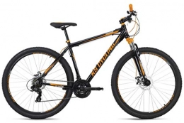 KS Cycling Vélo de montagnes KS Cycling Mixte - Vélo VTT Hardtail 29" Compound Noir / Orange RH 51cm 29"