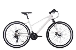 KS Cycling Vélo de montagnes KS Cycling VTT Femme Semi-Rigide 26'' Larrikin Aluminium Blanc TC 48 cm
