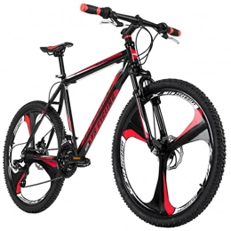 KS Cycling Vélo de montagnes KS Cycling VTT Hardtail 26'' Sharp Noir / Rouge RH 51 cm Adulte Unisexe, 26 Zoll