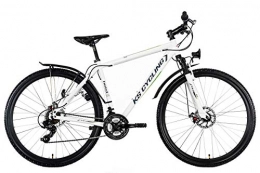 KS Cycling VTT Semi Rigide Blanc 29"