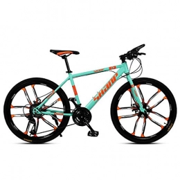 LBWT vélo LBWT Adultes VTT, 26 Pouces Damping City Road Bike, Vitesse Variable, Vélo Cadeaux (Color : Green, Size : 21 Speed)