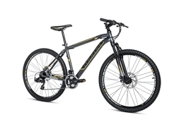 Moma Bikes vélo Moma Bikes Vélo VTT, GTT27, 5" 5.0, Aluminium, SHIMANO 24V, Freins a Disque, Suspension Avant