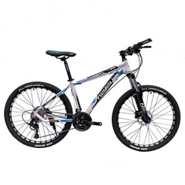 MUYU Vélo de montagnes MUYU Alliage D'aluminium Vélo Adulte 27 Vitesses À Double Disque pour Hommes Et Femmes VTT, Blue