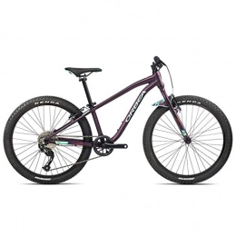  vélo Orbea L007 MX 24 Dirt VTT Hardtail 7 vitesses 30 cm 24" Violet menthe