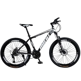 QCLU vélo QCLU Vélo de Montagne 26 Pouces, Vitesse Variable 21 Vitesses de Montagne vélo Adulte Bicyclette de vélo de vélo d' extérieur Sentiment de vélo détendu et Confortable Durable (Color : Black)