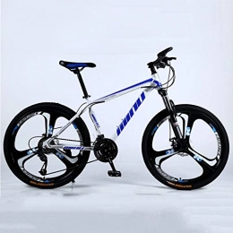 Qinmo vélo Qinmo 26 Pouces Mountain Bikes, Haute teneur en Carbone en Acier Hardtail VTT, Tout Terrain VTT, Missing, 21 Speed 3 Cutter (Color : C, Size : 24 Speed)