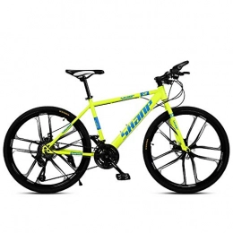 Qinmo vélo Qinmo VTT, VTT Pays, 24 / 26 Pouces Double Frein Disque, Pays Gearshift vlo, VTT Adulte avec sige rglable (Color : 27-Stage Shift, Size : 26inches)