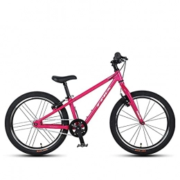 QIU Vélo de montagnes QIU Sécurité Premium Sport Vélo Vélo pour Enfants pour Enfants âgés de 6 Ans Enfants |Édition de vélo de 20 Pouces pour garçons et Filles (Color : Pink, Size : 20")
