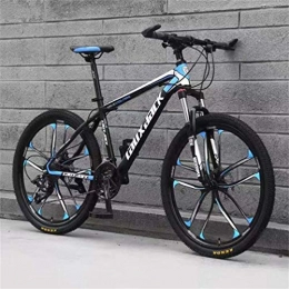 Tbagem-Yjr Vélo de montagnes Tbagem-Yjr Amortissement VTT Équitation, 26 Pouces Vélo De Route De La Ville for Les Adultes Sports Loisirs (Color : Black Blue, Size : 27 Speed)