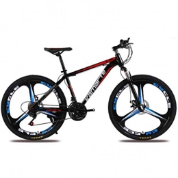 Tbagem-Yjr Vélo de montagnes Tbagem-Yjr Mountain Bike Cadre en Acier 26 Pouces Riding Suspension Double Amortisseur Vélo VTT (Color : Black Red, Size : 21 Speed)