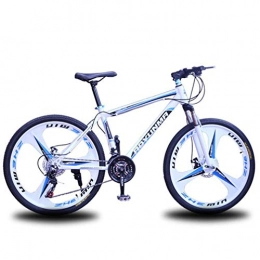 Tbagem-Yjr Vélo de montagnes Tbagem-Yjr Vélos De Montagne De Roues De 20 Pouces, Vélo De Route De Ville De Vitesse Variable Faisant du Vélo Unisexe (Color : Blue and White, Size : 21 Speed)