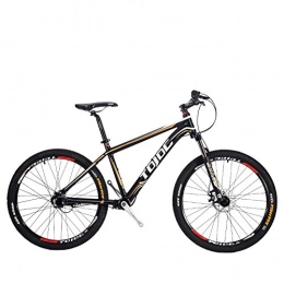 TDJDC Explorer300 Top qualité sans chaîne 3 Vitesses Mountain Bike, vélo de Sport, vélo d'entraînement de l'arbre, Cadre en Alliage d'aluminium VTT, 26 × 17.5" (Or)