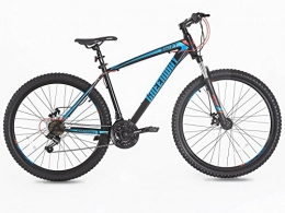 Greenway Vélo de montagnes VTT - Cadre et fourche en acier - Suspension avant - Taille 26, 70 cm - GREENWAY, noir