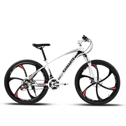 SHANRENSAN vélo VTT Cross-Country, pour adultes, antichoc, cadre de 66 cm, en acier à haute teneur en carbone, pour l’école