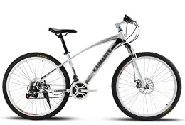 VTT en Aluminium, Adulte Choc Vitesse vélo Double Freins à Disque en Aluminium Racing de Plein air Cyclisme