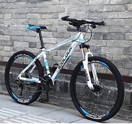 BGJK Vélo de montagnes VTT pour adultes, garçons et filles, vélo de montagne, double frein à disque rigide, cadre en acier à haute teneur en carbone, vélo