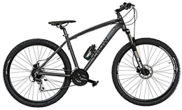 Cicli Puzone Vélo de montagnes Vélo taille 29 Homme MTB Front Aluminium Crow ACERA 24 V Art. CROW29-D (42 cm)