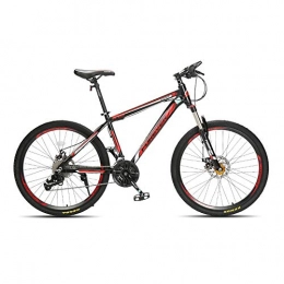 Yuxiaoo Vélo de montagnes Vélo, VTT 26 pouces, vélo tout terrain 27 vitesses, cadre en alliage d'aluminium ultra léger, pour adultes et adolescents, antidérapant, forte charge / A / 170x97cm