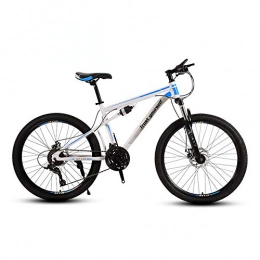 Yuxiaoo vélo Vélo, VTT, vélo double choc 27 vitesses, avec cadre en acier à haute teneur en carbone, frein à double disque, pour adultes et adolescents, pas facile à déformer, antidérapant / A / 159x91cm