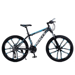Mountain Bike vélo Vélo à vitesse variable absorbant les chocs en acier à haute teneur en carbone 170*100*80-100cm (24 / 26 pouces 21 / 24 / 27 vitesse noir rouge; noir vert; noir bleu; blanc bleu) vélo de fond
