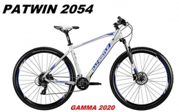 WHISTLE Vélo de montagnes WHISTLE PATWIN 2054 Roue 29 Shimano 16 V Suntour XCT HLO Gamma 2020, Ultralight Blue Matt, 48 CM - M