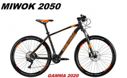 WHISTLE Vélo de montagnes WHISTLE Vélo Miwok 2050 Roue 27, 5 Shimano Deore 20 V Suntour XCM RL Gamma 2020, Black Neon Orange Matt, 46 CM - M
