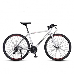 WYN Vélo de montagnes WYN Road Bike 27 Speed ​​Racing Bicycle, Silver, 700c (160-185cm)