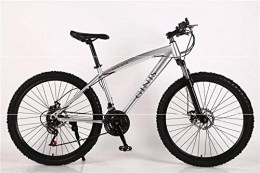 YeeWrr vélo YeeWrr Electric Bikes for Adults Women 24 / 26 inch Mountain Road Shock-Absorbing Bicycle, 21 / 24 / 27 Speed Adjustment, No Pressure Environmental Protection Travel-Silver_Spoke_Wheel_27_speed-24inch