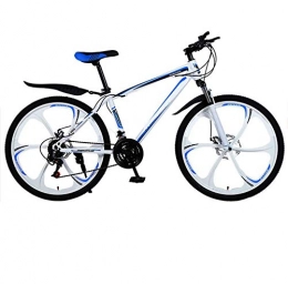 yfkjh Vélo de montagnes yfkjh VTT léger 66 cm à une roue en aluminium à vitesse variable pour adolescents 66 cm 30 vitesses