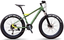 Aoyo vélo 27-Speed ​​Mountain Bikes, professionnel 26 pouces adulte Fat Tire Hardtail VTT, Cadre en aluminium Suspension avant tout terrain vélo,