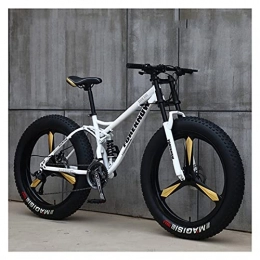 CHICAI vélo CHICAI Adulte de 26 Pouces Mountain Cross-Pays High-Carbon Beach Beach Fat Fat Bike Ultra-Large Tire Sports Vélo 21-30 Vitesse Speed ​​Speed ​​Racing Bike (Size : 21-Speed)