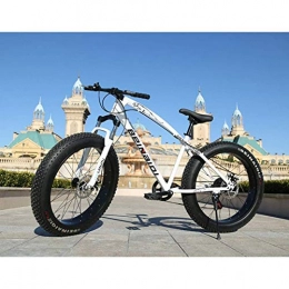 VVBGTS vélo Pliable MountainBike 26 pouces 4, 0 Elargi gros pneu Maj Fat Tire Bike, Mountain Beach motoneige, absorption des chocs hors route vélo (Couleur: 1, Taille: 7 vitesses) ( Color : 2 , Size : 7Speed )