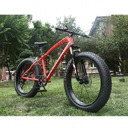 VVBGTS vélo Pliable MountainBike 26 pouces 4, 0 Elargi gros pneu Maj Fat Tire Bike, Mountain Beach motoneige, absorption des chocs hors route vélo (Couleur: 1, Taille: 7 vitesses) ( Color : 7 , Size : 30Speed )
