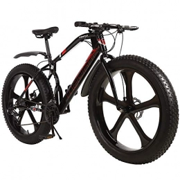 Vordas vélo Snowmobile ATV 26-inch Double Disc Brake Bicycle 26 * 4.0 Fat Bike Mountain Bike