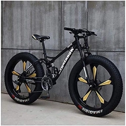 MOME vélo Vélo de montagne 7SpeedRoad Fat Tire de 26 pouces avec frein à disque, cadre en acier au carbone, plus grande résistance d'équilibre, poids léger, vélo de course pour homme et femme