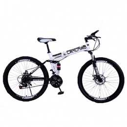 Dapang vélo Dapang 26"VTT Pliant Mountain Bike, Dual Suspension Bike, 27 Speed Shimano Gears Mountain Bike, 6, 21Speed