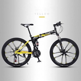 DODOBD Vélos de montagne pliant Fat Bike 26' Cadre en Aluminium - Freins Double Disques - Equipé de 3 Vitesses Shimano et de poignée à gachettes 21 Vélo De Montagne avec Frein À Disque
