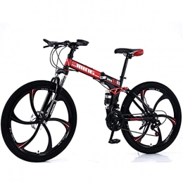 GWXSST vélo GWXSST Vélo Roue De Montagne Double, pour Hommes Ou Femmes Vélo Pliants Rapides, Antidérapant Résistant à l'usure Ergonomique Léger, Roue De Vélo Dual C(Size:21 Speed)