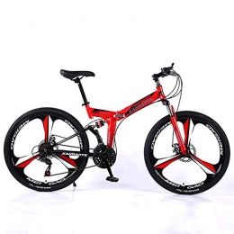 LEILEI vélo LEILEI Outroad Mountain Bike 26in 21 Speed High Carbon Carbon Steel Shock Absorption Frame with Disc Freins and Suspension Fork Sports Leisure Men and Women