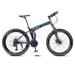 LIUCHUNYANSH vélo LIUCHUNYANSH BMX Dirt Vélos de Route VTT Pliant Vélo de Route Vélos de VTT 21 Vitesse Hommes Roues for Adultes Femmes (Color : Blue, Size : 26in)